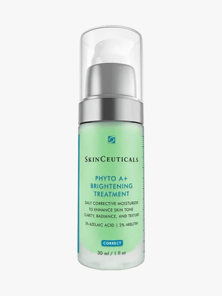 SkinCeuticals Phyto A+ Brightening Treatment in branded component on a light gray background