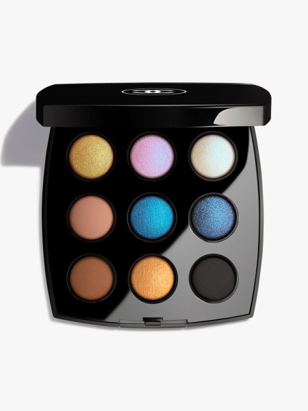 Chanel Les 9 Ombres in 849 The Space Traveler on light gray background